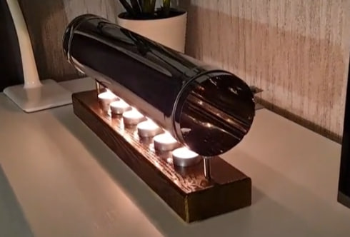 обігрівач на свічках